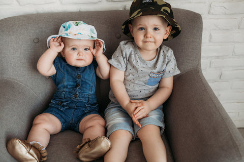 Camo baby sun hot sale hat